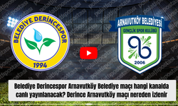 Belediye Derincespor Arnavutköy Belediye maçı hangi kanalda canlı yayınlanacak? Derince Arnavutköy maçı nereden izlenir