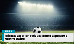 Bugün hangi maçlar var? 12 Ekim 2023 Perşembe Maç programı ve canlı yayın kanalları