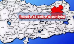 Erzurum'un En Pahalı ve En Ucuz İlçeleri