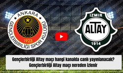 Gençlerbirliği Altay maçı hangi kanalda canlı yayınlanacak? Gençlerbirliği Altay maçı nereden izlenir