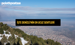 İşte Denizli'nin En Ucuz Semtleri