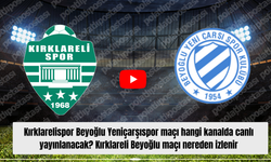 Kırklarelispor Beyoğlu Yeniçarşıspor maçı hangi kanalda canlı yayınlanacak? Kırklareli Beyoğlu maçı nereden izlenir