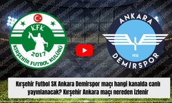 Kırşehir Futbol SK Ankara Demirspor maçı hangi kanalda canlı yayınlanacak? Kırşehir Ankara maçı nereden izlenir