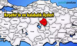 Kırşehir'in en kalabalık ilçeleri