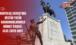 Kurtuluş Savaşı’nda Destan Yazan Kahramanlarımıza Minnet İfadesi: Ulus Zafer Anıtı