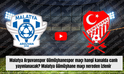 Malatya Arguvanspor Gümüşhanespor maçı hangi kanalda canlı yayınlanacak? Malatya Gümüşhane maçı nereden izlenir