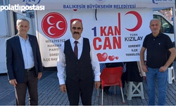 MHP Edremit İlçe Teşkilatının Düzenlediği Kan Bağışı Kampanyasına İlgi Yoğun Oldu!