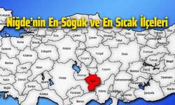 Niğde'nin En Soğuk ve En Sıcak İlçeleri