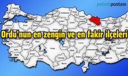 Ordu'nun en zengin ve en fakir ilçeleri