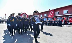 Şehit İtfaiye Eri Orçun Yaşar son yolculuğuna uğurlandı