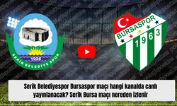 Serik Belediyespor Bursaspor maçı hangi kanalda canlı yayınlanacak? Serik Bursa maçı nereden izlenir