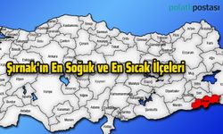 Şırnak'ın En Soğuk ve En Sıcak İlçeleri