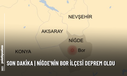 Son Dakika | Niğde'nin Bor İlçesi Deprem Oldu