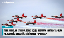 Türk Yıldızları İstanbul Boğaz uçuşu ne zaman saat kaçta? Türk Yıldızları İstanbul gösterisi nerede yapılacak?