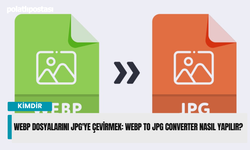 Webp Dosyalarını Jpg'ye Çevirmek: Webp to jpg converter nasıl yapılır?