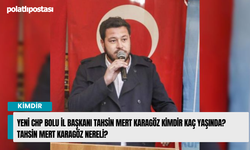 Yeni CHP Bolu İl Başkanı Tahsin Mert Karagöz Kimdir Kaç Yaşında? Tahsin Mert Karagöz Nereli?