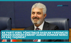 AK Parti Yerel Yönetimler Başkan Yardımcısı Adnan Günnar Kimdir? Adnan Günnar Nereli ve Kaç Yaşında?