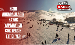 Kışın Ankaralıların en çok kayak yapmayı tercih ettiği yer