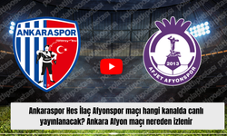 Ankaraspor Hes İlaç Afyonspor maçı hangi kanalda canlı yayınlanacak? Ankara Afyon maçı nereden izlenir