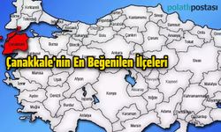 Çanakkale'nin En Beğenilen İlçeleri
