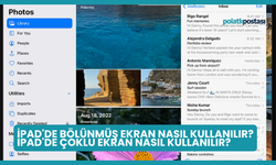 İPad'de Bölünmüş Ekran Nasıl Kullanılır? İPad'de Çoklu Ekran Nasıl Kullanılır?