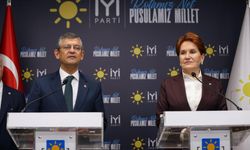 İYİ Parti lideri Akşener ve CHP Genel Başkanı Özel basın açıklamasında bulundu