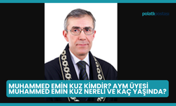 Muhammed Emin Kuz Kimdir? AYM Üyesi Muhammed Emin Kuz Nereli ve Kaç Yaşında?