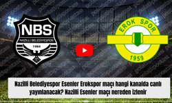 Nazilli Belediyespor Esenler Erokspor maçı hangi kanalda canlı yayınlanacak? Nazilli Esenler maçı nereden izlenir