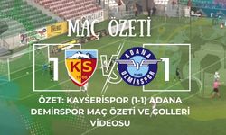 Özet: Kayserispor (1-1) Adana Demirspor maç özeti ve golleri videosu