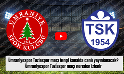 Ümraniyespor Tuzlaspor maçı hangi kanalda canlı yayınlanacak? Ümraniyespor Tuzlaspor maçı nereden izlenir