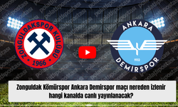 Zonguldak Kömürspor Ankara Demirspor maçı nereden izlenir hangi kanalda canlı yayınlanacak?