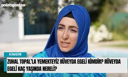 Zuhal Topal’la Yemekteyiz Rüveyda Egeli Kimdir? Rüveyda Egeli kaç yaşında nereli?