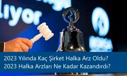 2023 Kaç Şirket Halka Arz Oldu? 2023 Halka Arzları Ne Kadar Kazandırdı? İşte Detaylar