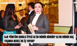 BJK Yönetim Kurulu Üyesi Altın Mimir kimdir? Altın Mimir kaç yaşında nereli ne iş yapar?