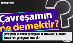 Çavreşamın ne demek? Çavreşamın ne anlama gelir, kimler kullanıyor? Çavreşamın hangi dil?