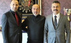 MHP İlçe Başkanları, Ankaraspor Kulübü'nü ziyaret etti