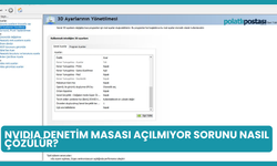 NVIDIA Denetim Masası Açılmıyor Sorunu Nasıl Çözülür?
