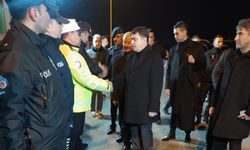 Ankara Valisi Vasip Şahin'den yılbaşı gecesi görev yapan güvenlik personeline ziyaret