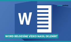 Word Belgesine Video Nasıl Eklenir?
