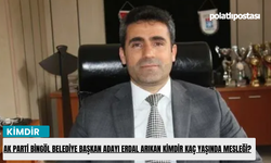 Ak Parti Bingöl Belediye Başkan adayı Erdal Arıkan kimdir kaç yaşında mesleği?