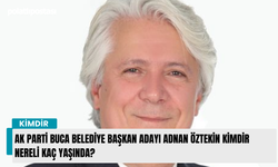 Ak Parti Buca Belediye Başkan Adayı Adnan Öztekin kimdir nereli kaç yaşında?