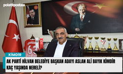 AK Parti Hilvan Belediye Başkan Adayı Aslan Ali Bayık kimdir kaç yaşında nereli?