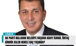 AK Parti Nallıhan Belediye Başkan Adayı İsmail Öntaş kimdir aslen nereli kaç yaşında?