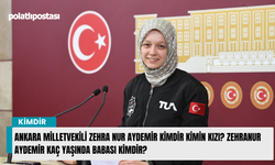 Ankara Milletvekili Zehra Nur Aydemir kimdir kimin kızı? Zehranur Aydemir kaç yaşında babası kimdir?