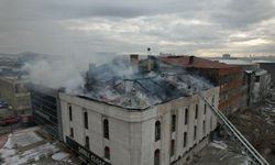 Ankara’da mobilyacılar sitesinde yangın… Dükkanlar hasar gördü