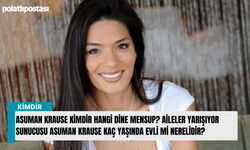Asuman Krause kimdir hangi dine mensup? Aileler Yarışıyor Sunucusu Asuman Krause kaç yaşında evli mi nerelidir?
