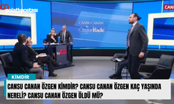 TV100 sunucusu Cansu Canan Özgen kimdir kaç yaşında? Cansu Canan Özgen'e Heimlich manevrasını kim yaptı?