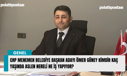 CHP Menemen Belediye Başkan Adayı Ömer Güney kimdir kaç yaşında aslen nereli ne iş yapıyor?