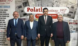 Cumhur İttifakı Adayı Levent Çağlancı Polatlı Postası’nı ziyaret etti