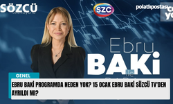 Ebru Baki neden yok? 18 Ocak Ebru Baki Sözcü Tv'den ayrıldı mı? Ebru Baki Nerede?